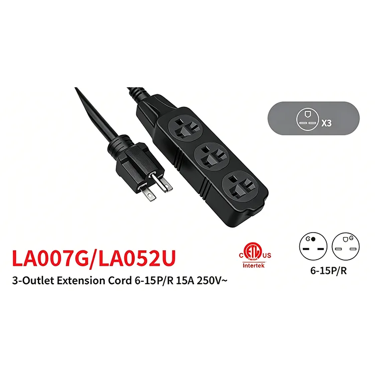 UL Standard Indoor Extension Cords